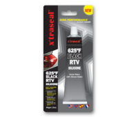 X'traseal 625°F Black RTV Silicone Gasket Maker. Черный высокотемпературный силиконовый герметик. 85 гр.