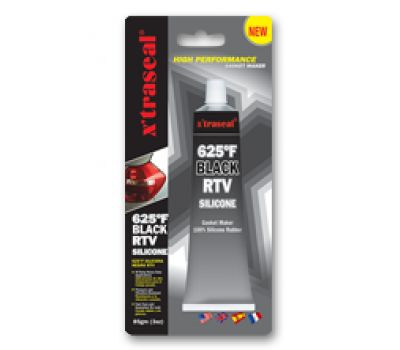 X'traseal 625°F Black RTV Silicone Gasket Maker. Черный высокотемпературный силиконовый герметик. 85 гр.