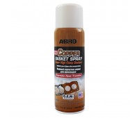ABRO CG-418 Cooper Gasket Spray. Герметик-спрей медный для прокладок 255 гр.
