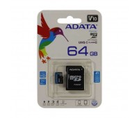 Карта памяти Micro SDXC 64Gb ADATA Premier, Class 10 UНS-I U1