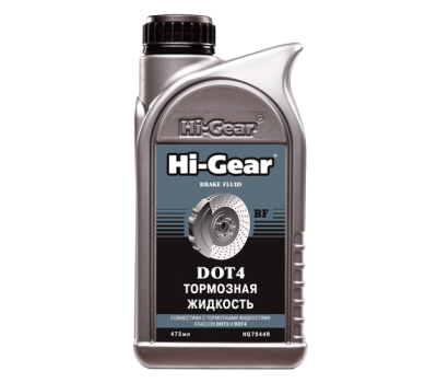 HG7044 Тормозная жидкость DOT-4. 473мл