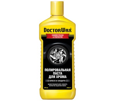 Откройте дверь безупречного блеска с полировальной пастой Doctor Wax DW8317 для хрома