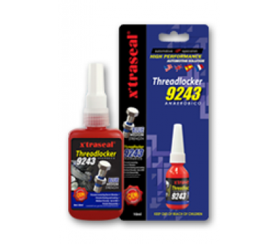 X'traseal Threadlocker 9243. Фиксатор резьбы разборный синий 50 мл