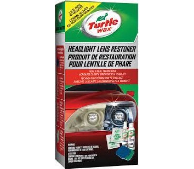 turtle wax headlight lens restorer kit