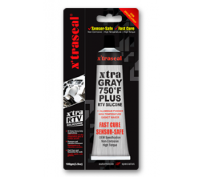 X'traseal 750°F Xtra Gray Plus RTV Gasket Maker Герметик серый 100 гр.