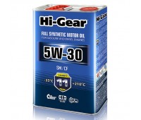 HG0034 Синтетическое моторное масло ‎Hi-Gear 5W30 SM/CF, 4л