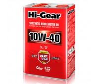 HG1114  Полусинтетическое моторное масло Hi-Gear 10W40 SL/CF, 4л