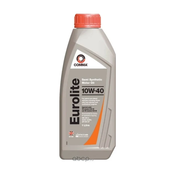 COMMA 10W40 EUROLITE SN/CB A3/B4 1л. EUL1L