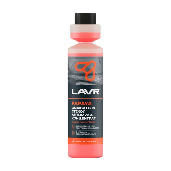 LAVR LN1219 Концентрат в бачок омывателя. Papaya. 250 мл