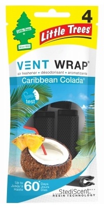 Little Trees. Vent Wrap. Caribbean Colada