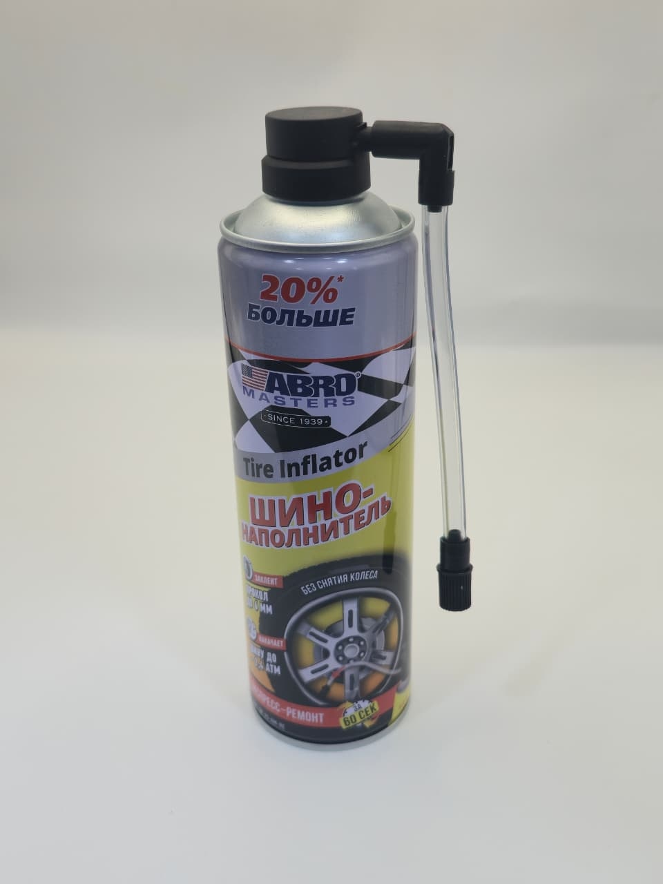 ABRO MASTER Tire Inflator.. Шинонаполнитель 540 гр.